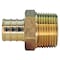 Apollo 3/4 in. Brass PEX Barb x 3/4 in. Male Pipe Thread Adapter APXMA3434 - alternate 3